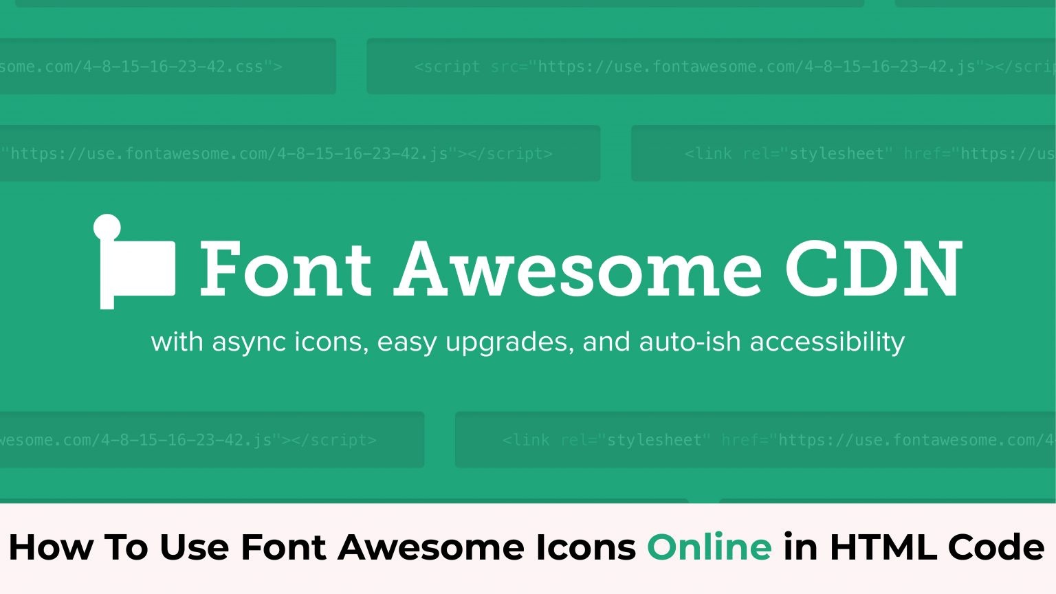 How To Use Font Awesome Icons In HTML5 | Digital Techsol